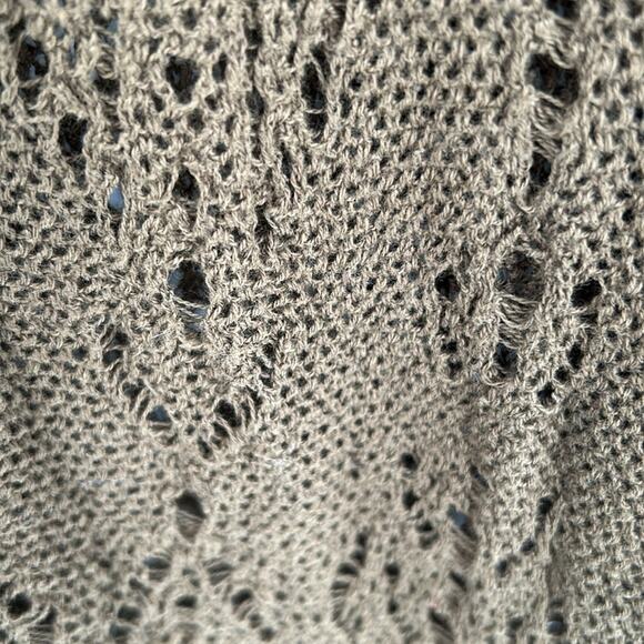 Free People Women's Green Drop Tail Hem Lightweight Cardigan Size XS - Picture 4 of 11